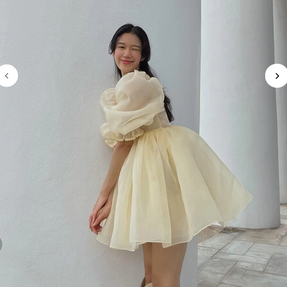 Selkie The Baby Banana Puff Dress - Picture 16 of 16